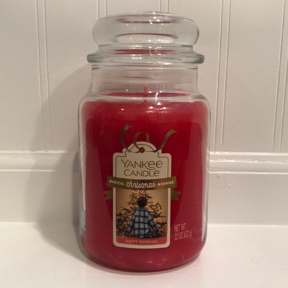 Yankee Candle ‘Christmas Morning’ 🎄 🎁 large candle 🕯